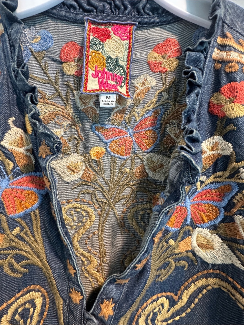 Johnny Was Durango Ruffle Field Dress - Picture 6 of 11